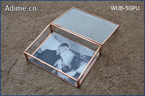 Glass Photo Packaging Box with USB Slot