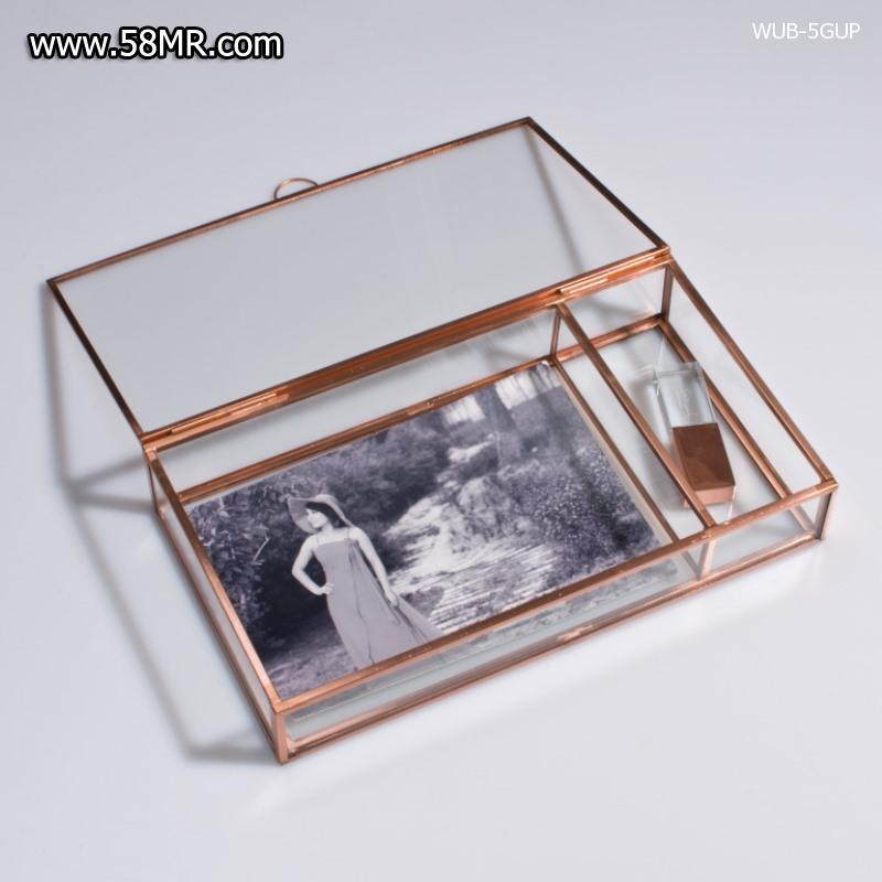 Glass Photo Packaging Box with USB Box