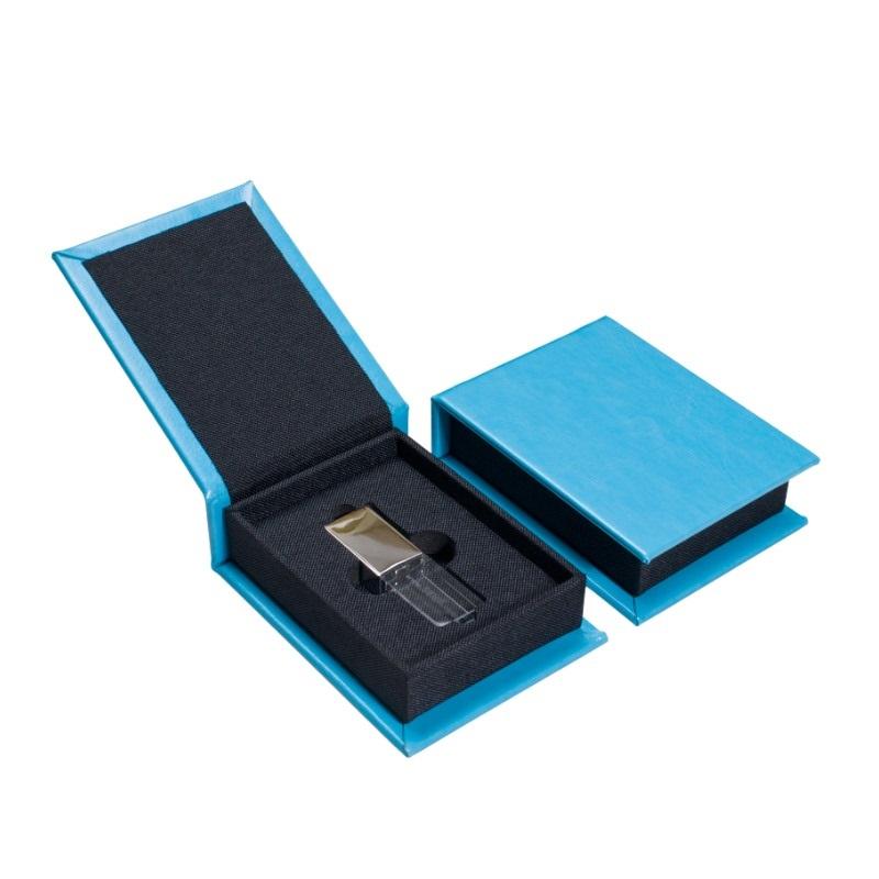 Leather Linen USB Box