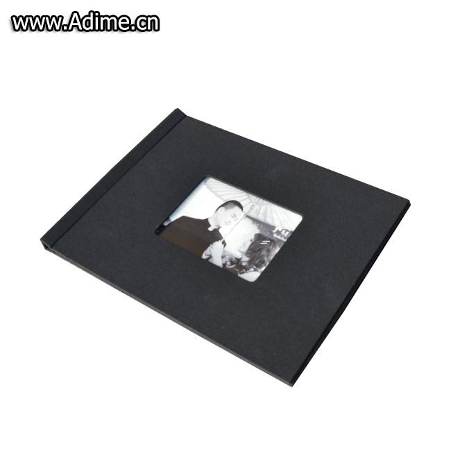 Leather Clamp Photo Book
