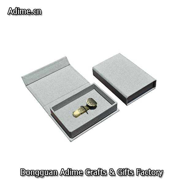 wedding linen USB flash drive box