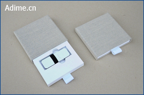 photography cotton USB drive drawer box for wedding