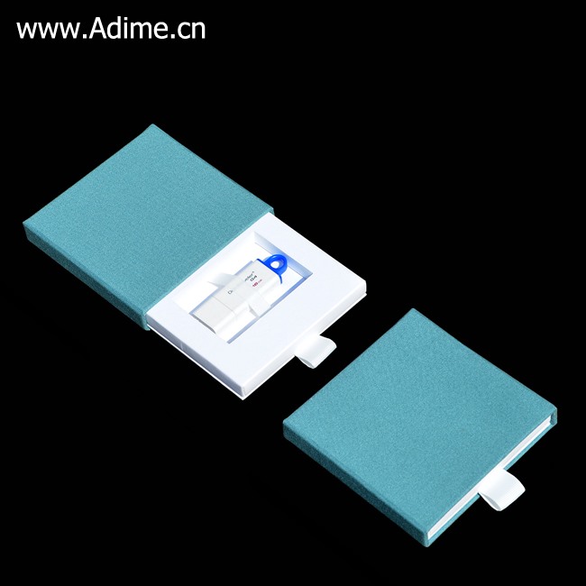 cardboard paper USB drive drawer gift box