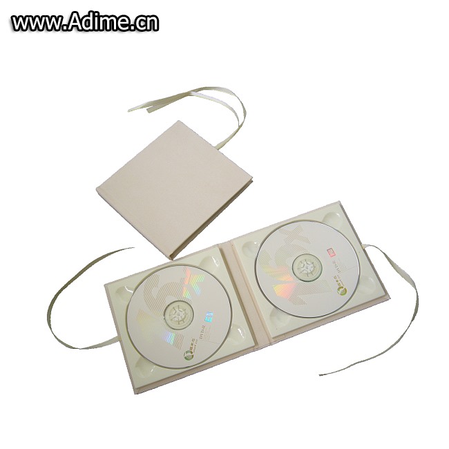 Double Linen cloth cotton CD DVD Cover