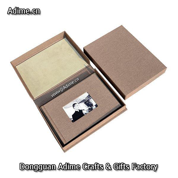 Linen Photo Book Gift Box