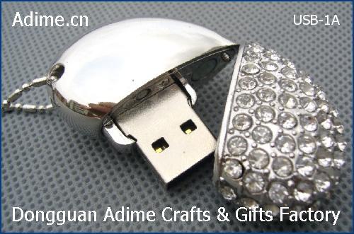 Heart Shape USB Flash Drive