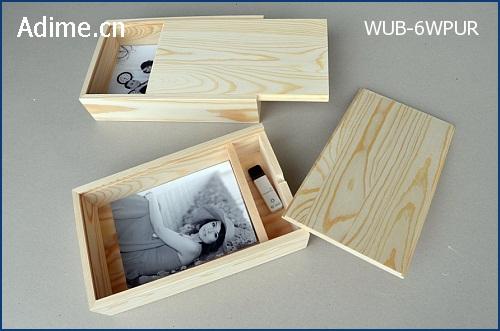 Wooden Photo USB Gift Box