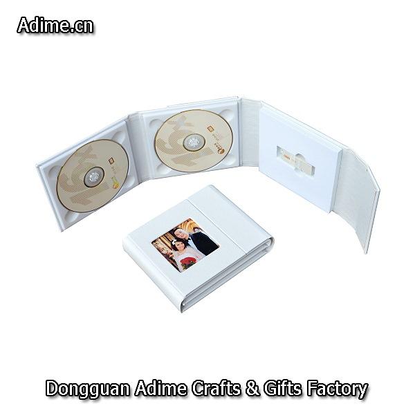 Two DVD Case with USB Slot