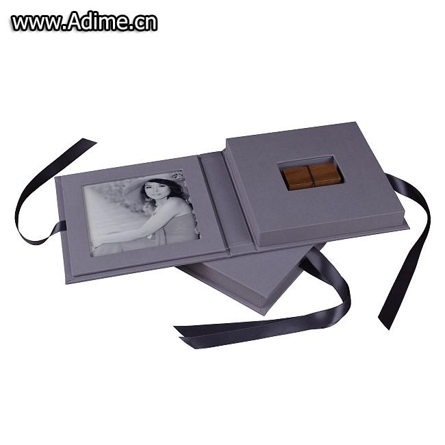 Linen Photo USB Packaging Box