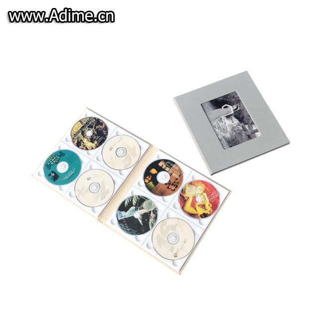 Linen Multiple CD DVD Folio