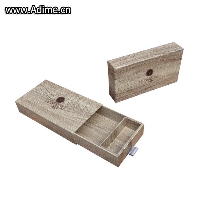 Wood Prints Box with USB Box
