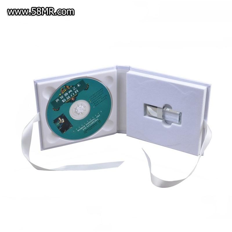 Linen CD USB Case