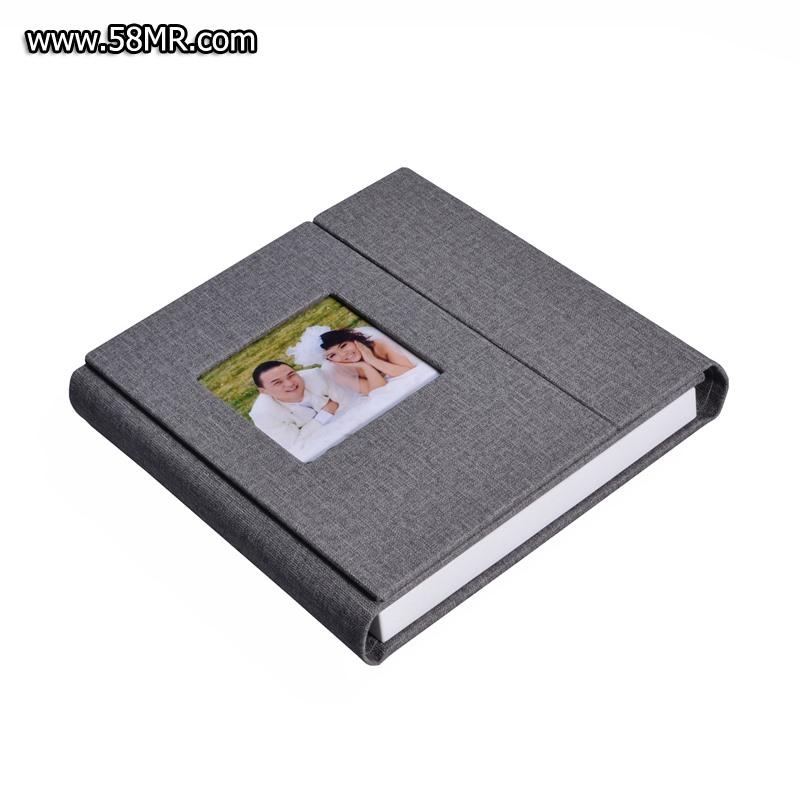 Leather DVD USB Photo Box