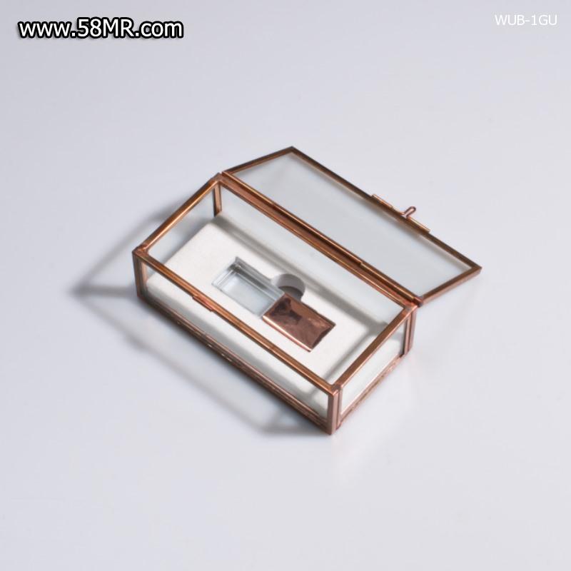 Glass USB Flash Drive Box