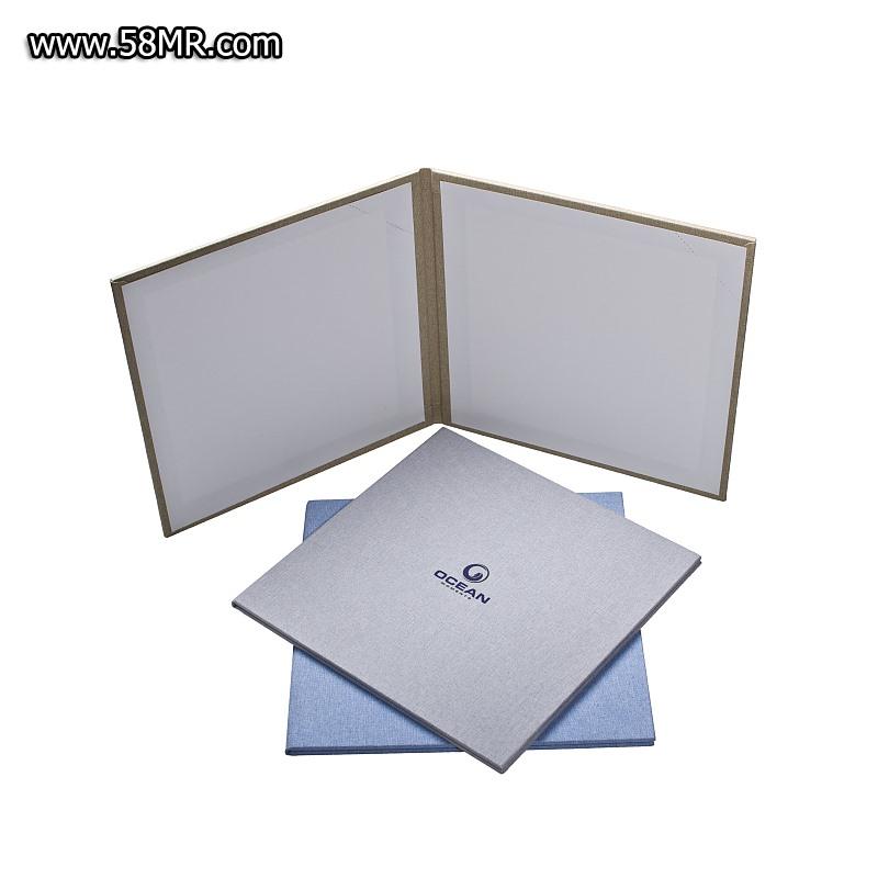 Linen Self Mount Photo Folio