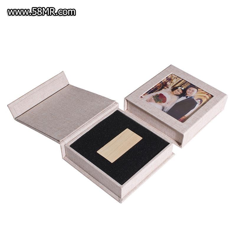 Linen USB Stick Box