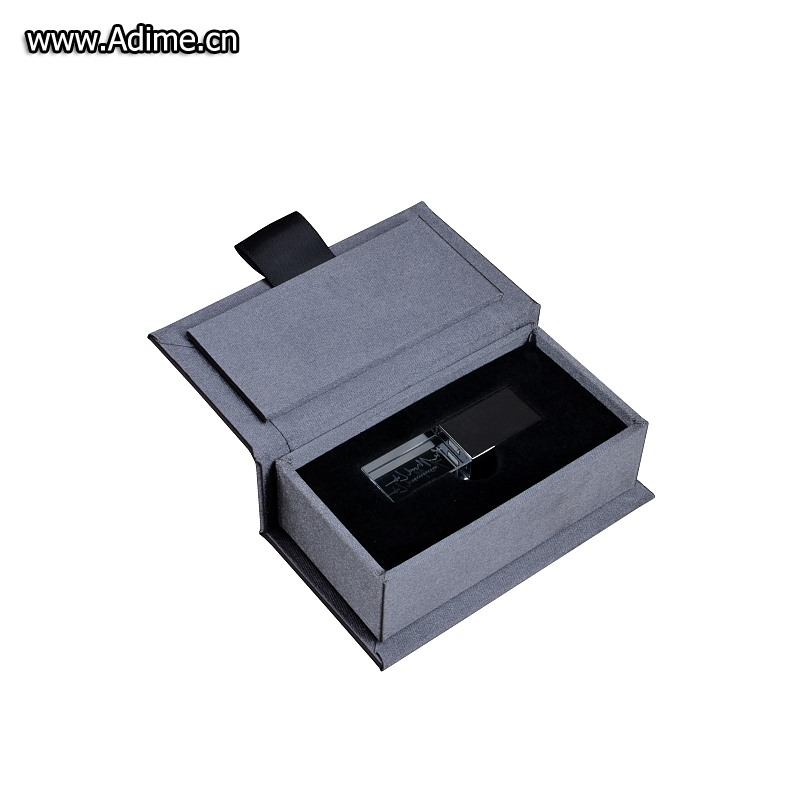 Cloth Satin USB Packaging box Wedding