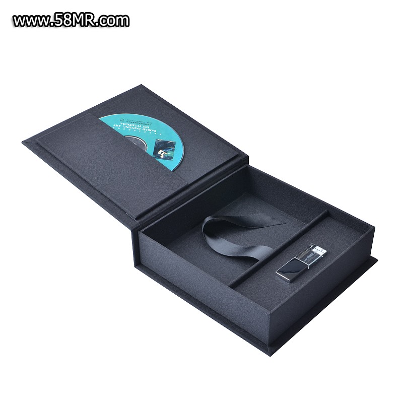 linen DVD USB Photo Prints packaging box
