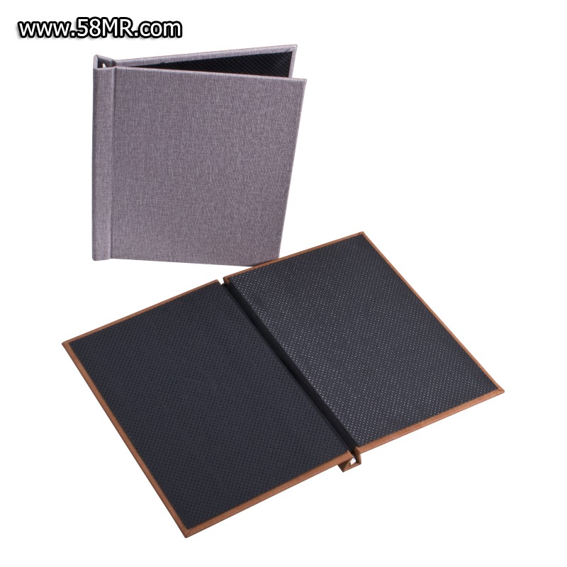 Portrait Clamp Photo Album Book